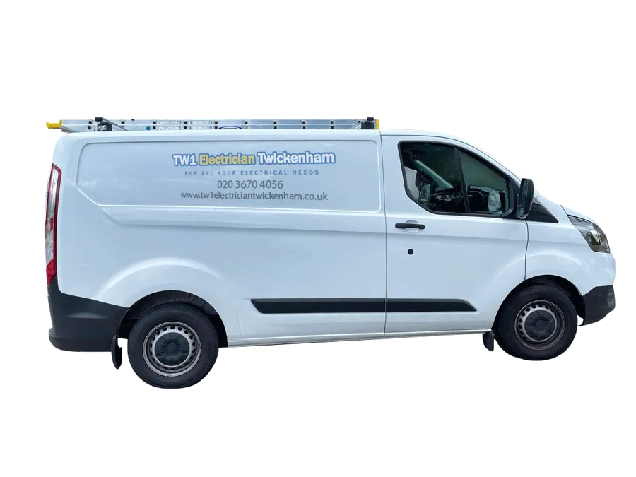 TW1 Electrician Twickenham van